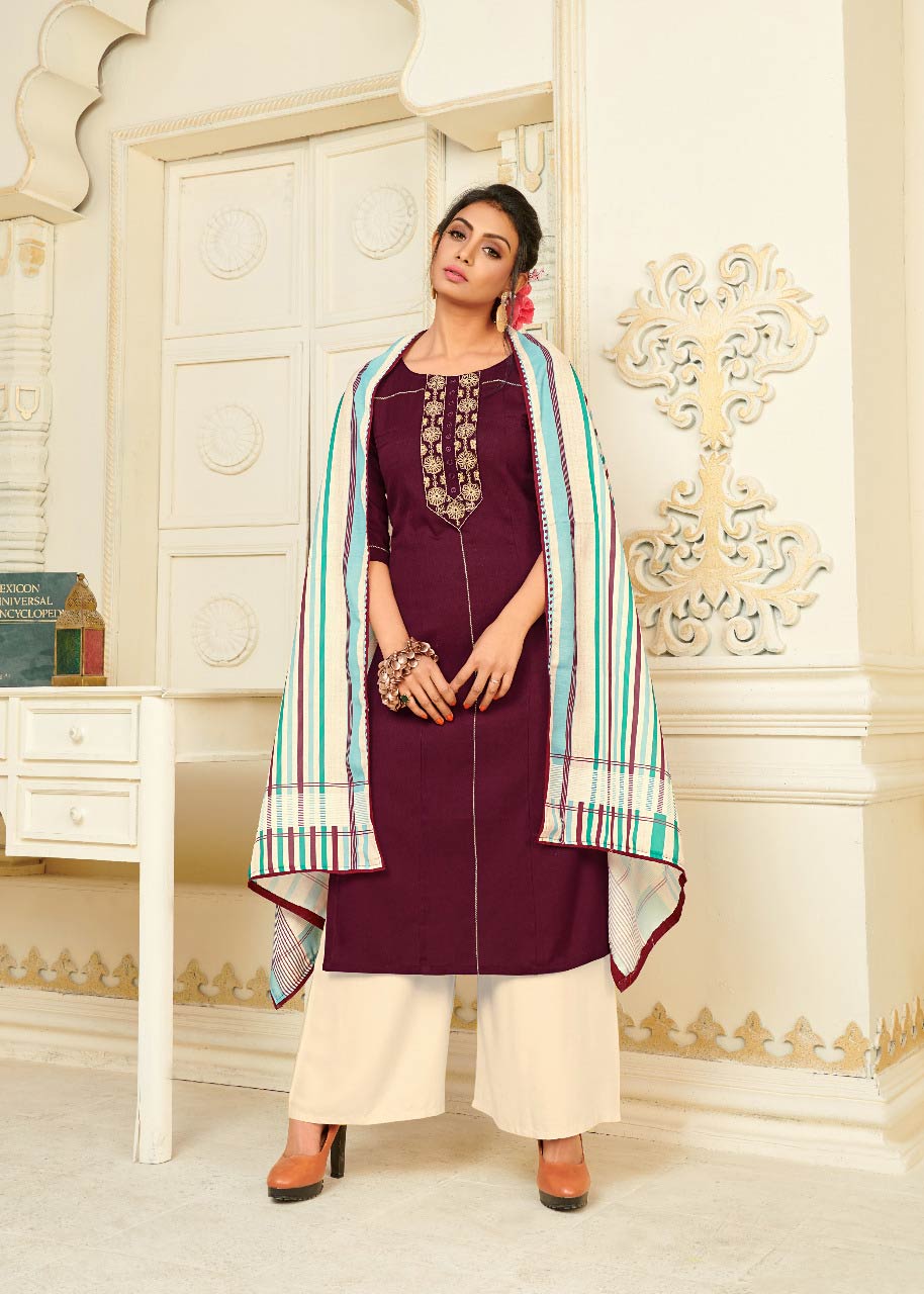 12Angel Silicone Cotton Embroidery Kurtis 12Angel Silicone Cotton Embroidery Kurtis
