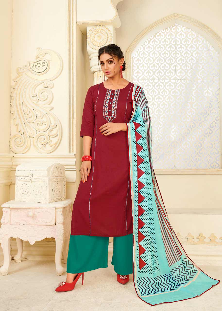 12Angel Silicone Cotton Embroidery Kurtis 12Angel Silicone Cotton Embroidery Kurtis