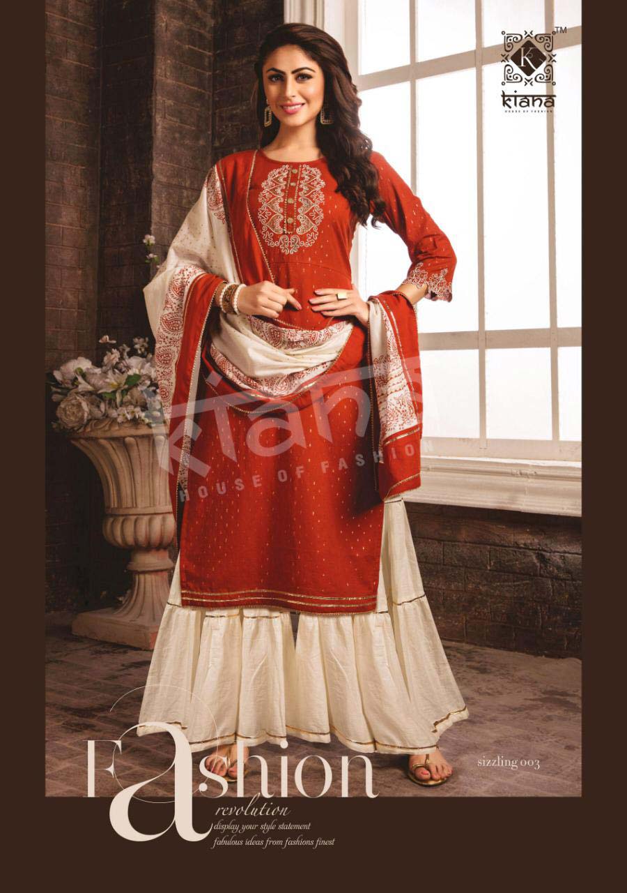 Sizzling Kiana Sharara Kurti Set Manufacturer Sizzling Kiana Sharara Kurti Set Manufacturer