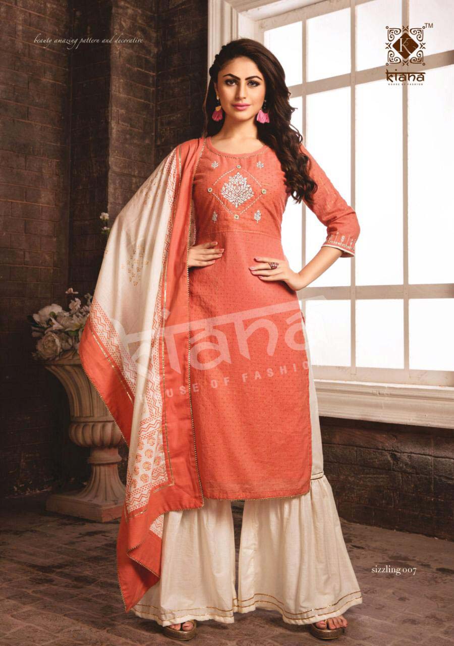 Sizzling Kiana Sharara Kurti Set Manufacturer Sizzling Kiana Sharara Kurti Set Manufacturer