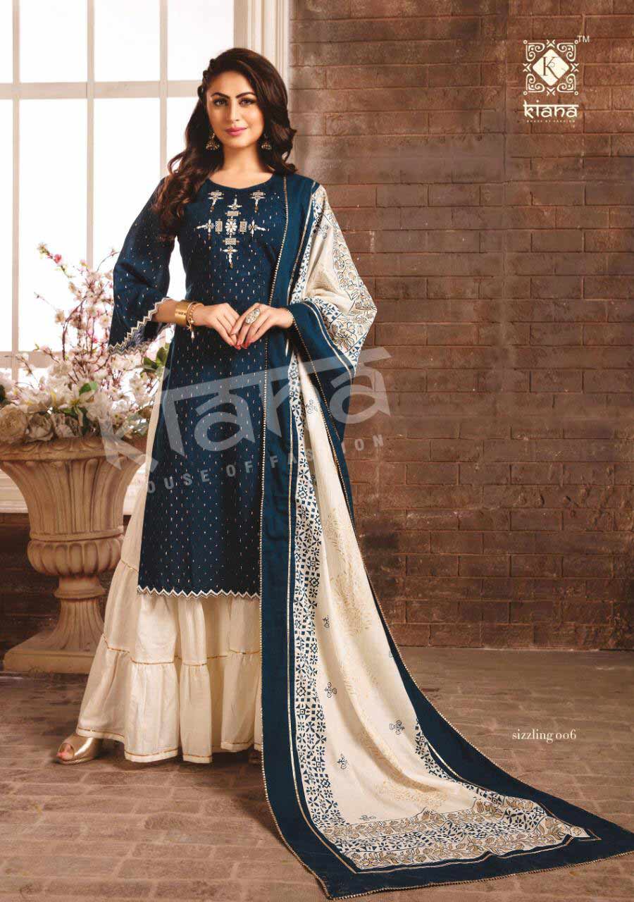 Sizzling Kiana Sharara Kurti Set Manufacturer Sizzling Kiana Sharara Kurti Set Manufacturer