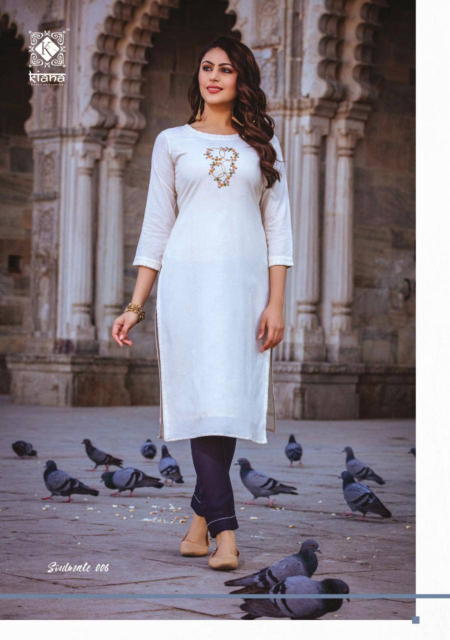 Kiana Soulmate Rayon Liner Kurti Supplier Kiana Soulmate Rayon Liner Kurti Supplier