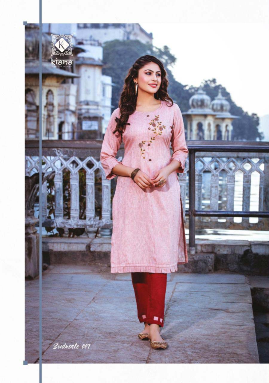 Kiana Soulmate Rayon Liner Kurti Supplier Kiana Soulmate Rayon Liner Kurti Supplier