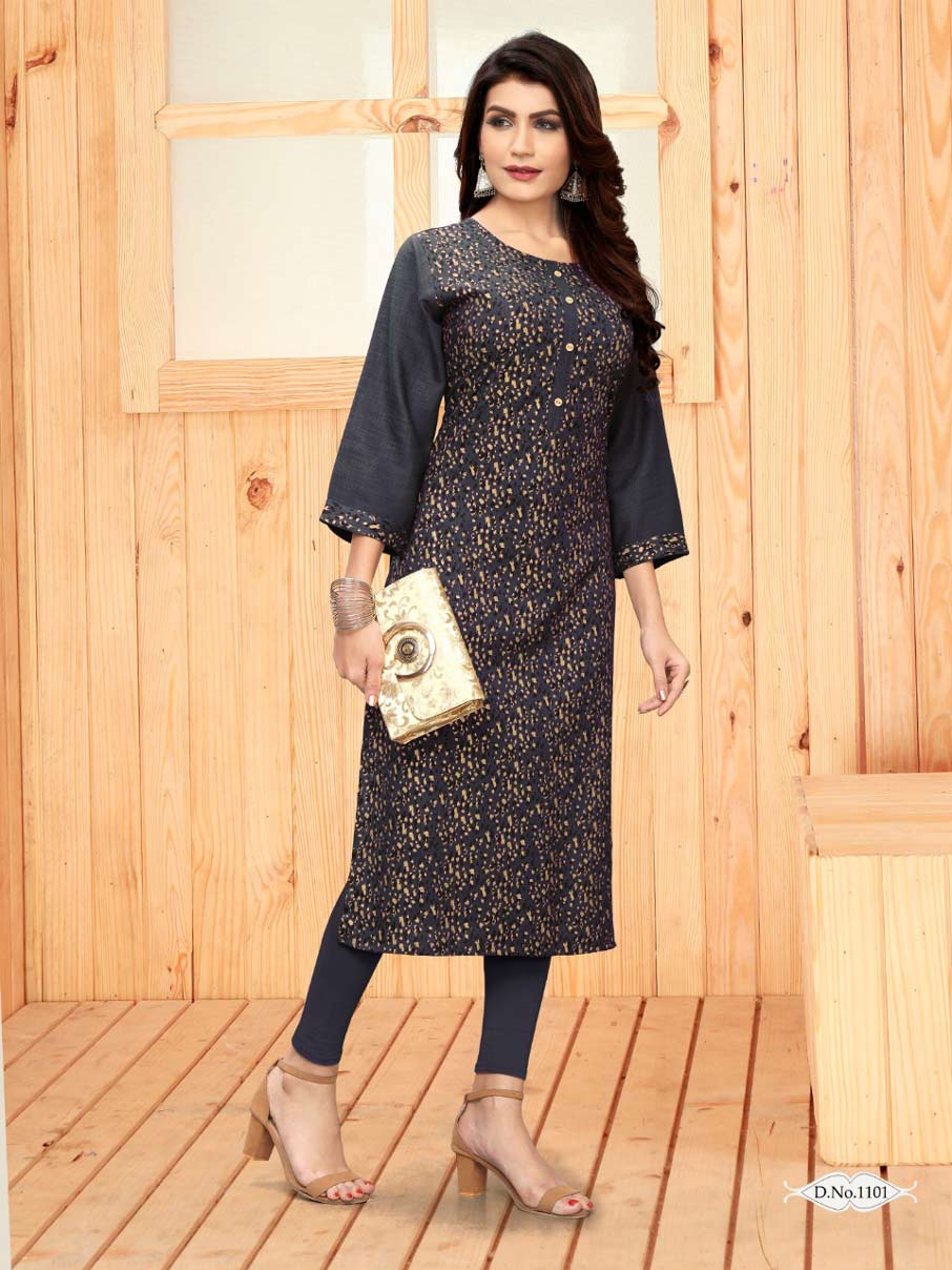 Stream Banwery Namo Slub Foil Kurti Suppliers Stream Banwery Namo Slub Foil Kurti Suppliers