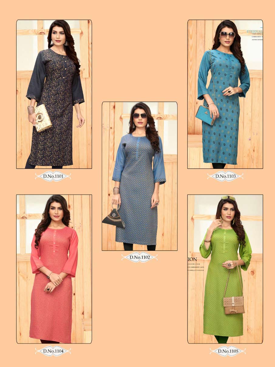 Stream Banwery Namo Slub Foil Kurti Suppliers Stream Banwery Namo Slub Foil Kurti Suppliers