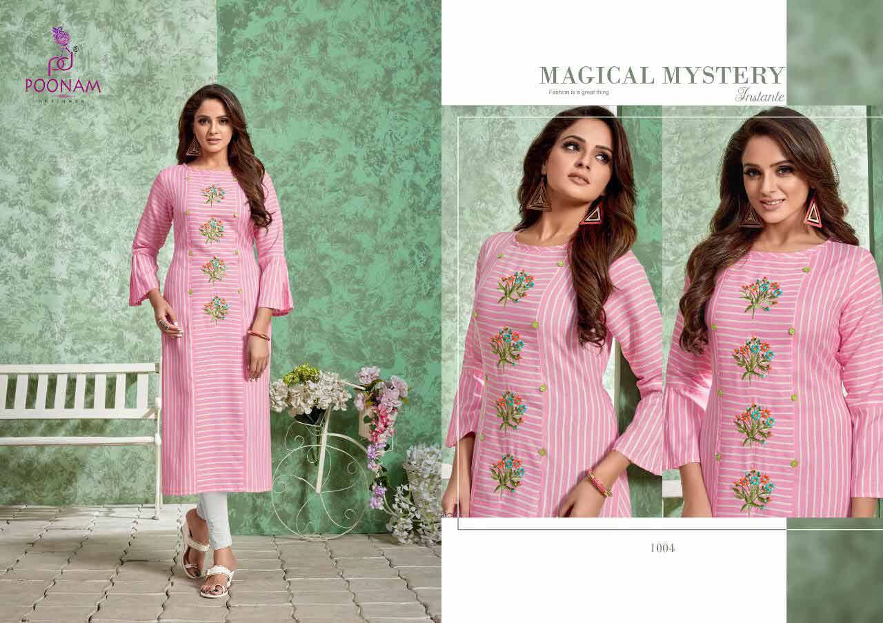 Strip Poonam Designer Rayon Striped Kurti Strip Poonam Designer Rayon Striped Kurti