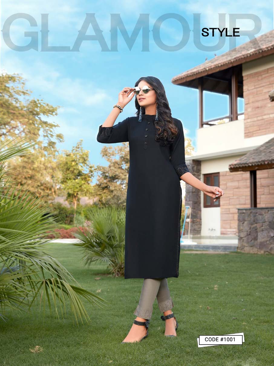 Taj Handwork Pant Style Kurtis Catalog Taj Handwork Pant Style Kurtis Catalog
