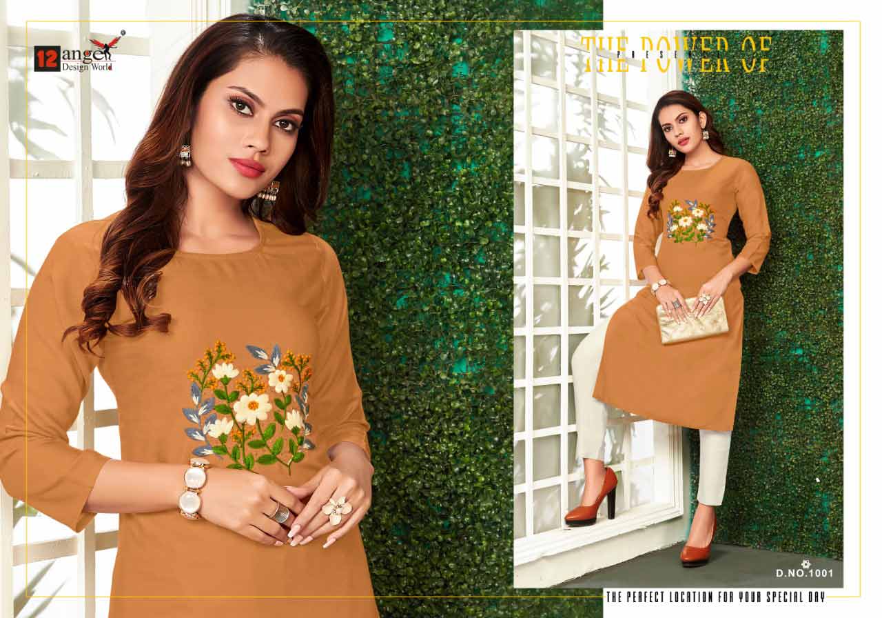 Tiktok Rayon Embroidery Wholesale Kurti Set Tiktok Rayon Embroidery Wholesale Kurti Set