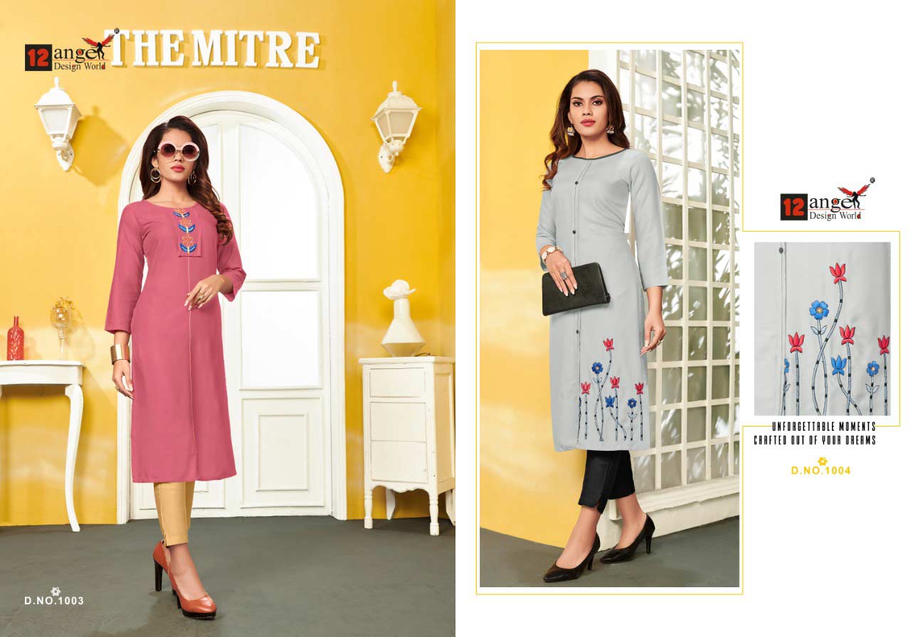 Tiktok Rayon Embroidery Wholesale Kurti Set Tiktok Rayon Embroidery Wholesale Kurti Set