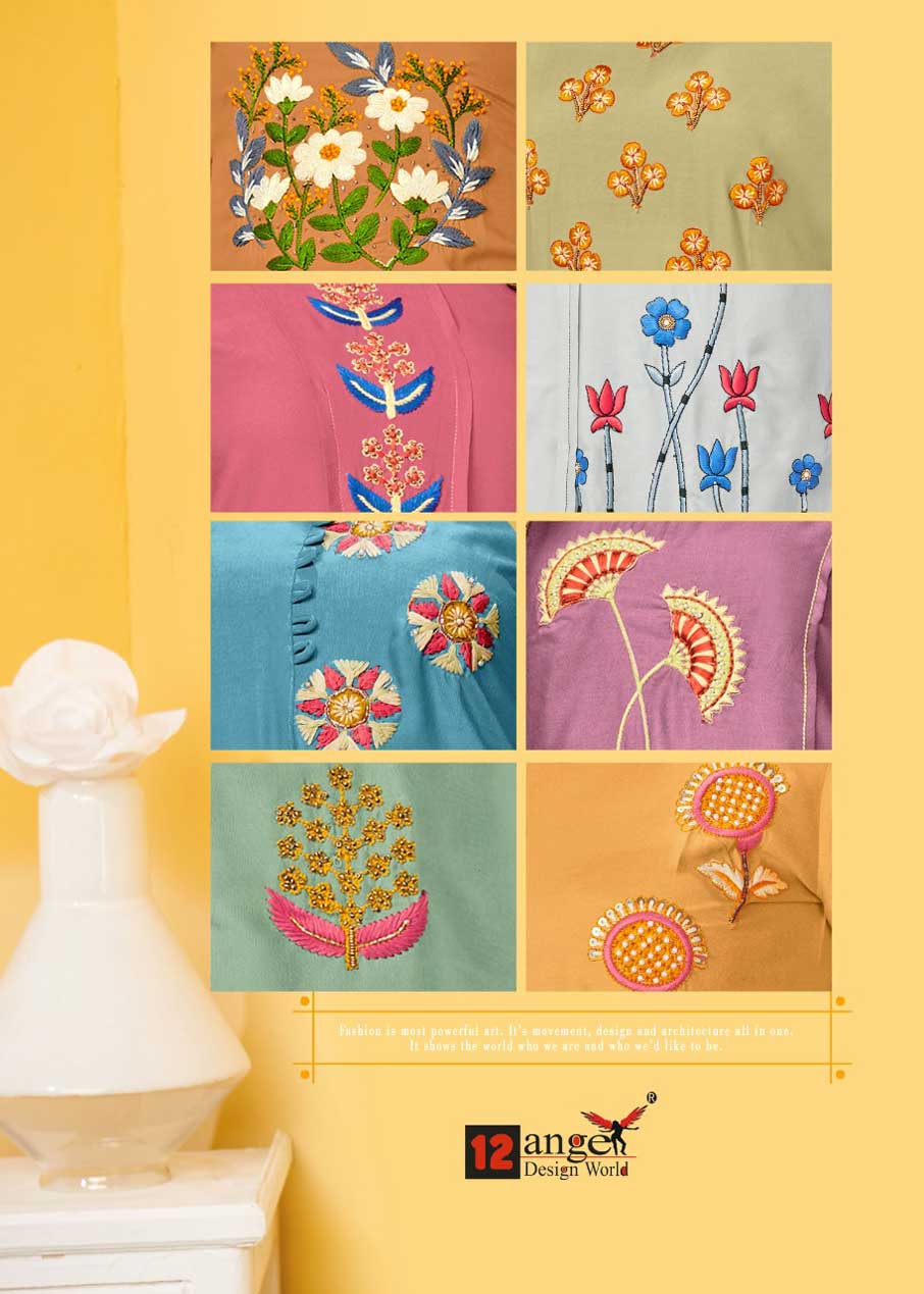 Tiktok Rayon Embroidery Wholesale Kurti Set Tiktok Rayon Embroidery Wholesale Kurti Set