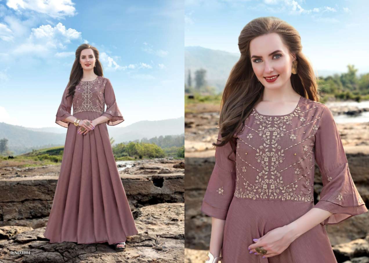 Tradition Jupiter Silk Anarkali Kurtis Catalog Tradition Jupiter Silk Anarkali Kurtis Catalog
