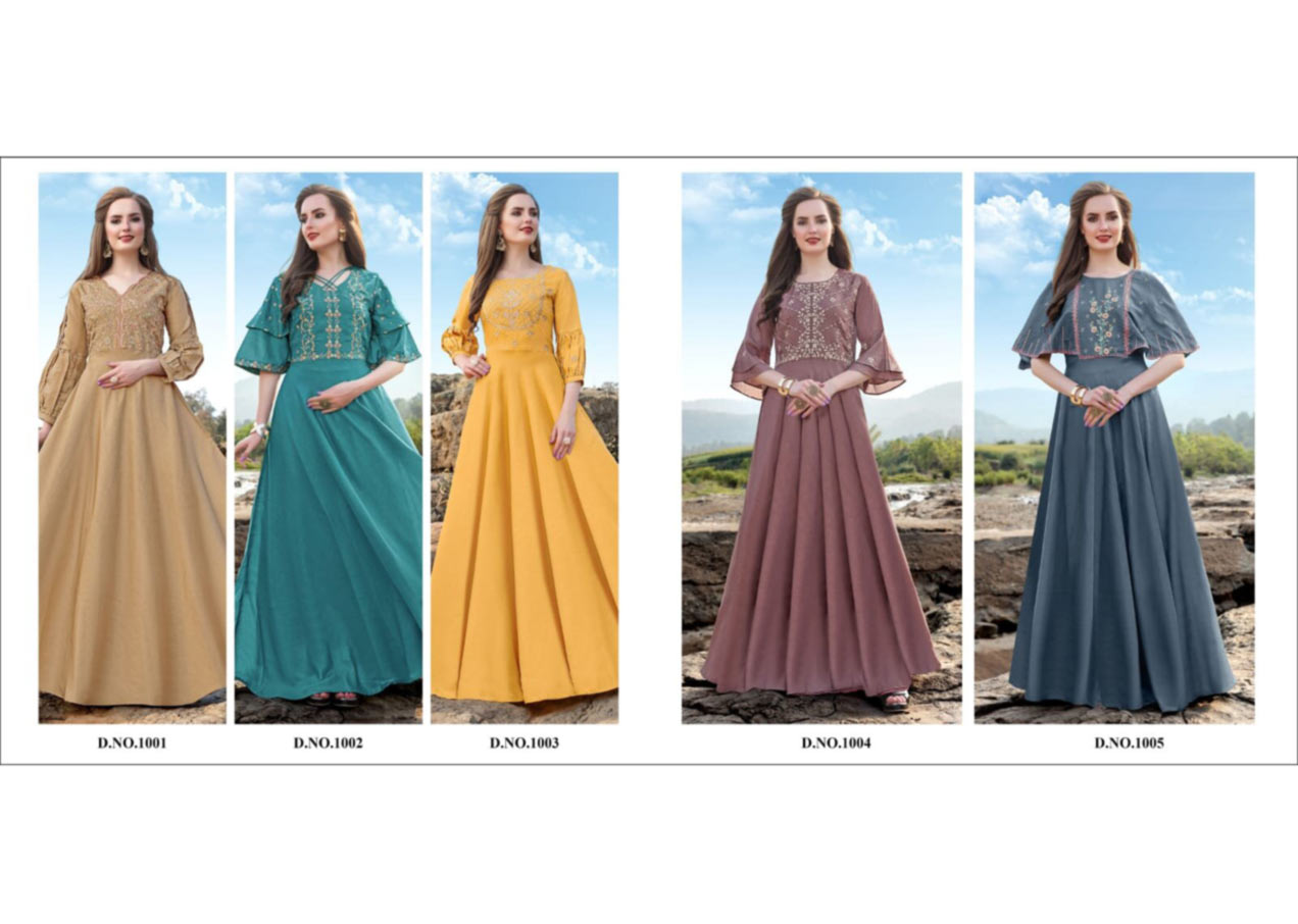 Tradition Jupiter Silk Anarkali Kurtis Catalog Tradition Jupiter Silk Anarkali Kurtis Catalog