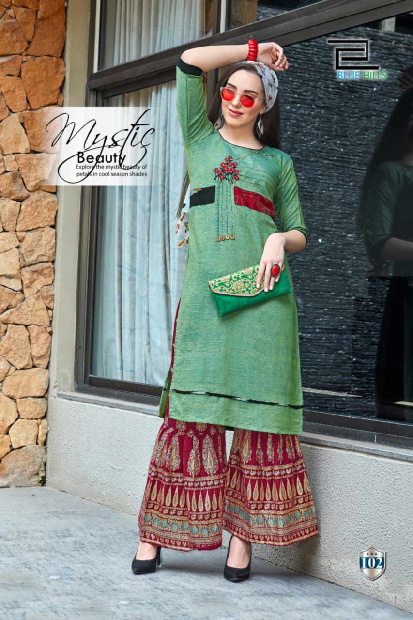 Walkway-x Foil Print Kurtis Catalog Set Walkway-x Foil Print Kurtis Catalog Set
