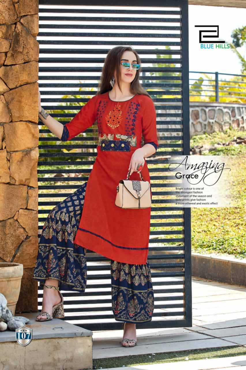 Walkway-x Foil Print Kurtis Catalog Set Walkway-x Foil Print Kurtis Catalog Set