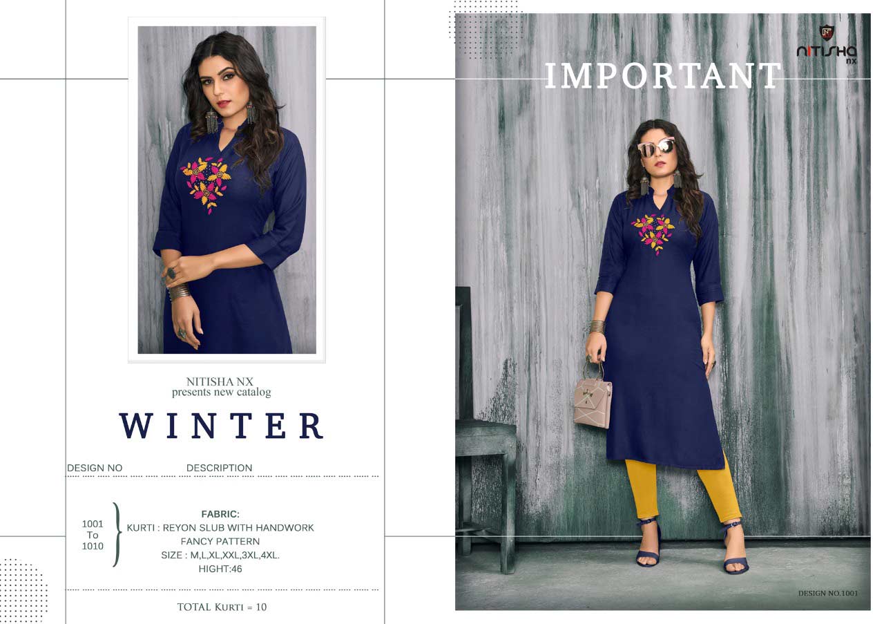 Winter Khatli Work Wholesale Kurti Catalog Winter Khatli Work Wholesale Kurti Catalog