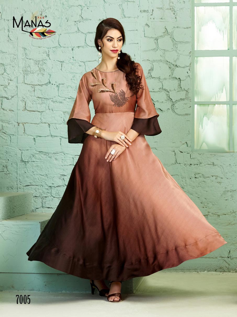 Zaira Manas Silk Handwork Wholesale Gown Zaira Manas Silk Handwork Wholesale Gown