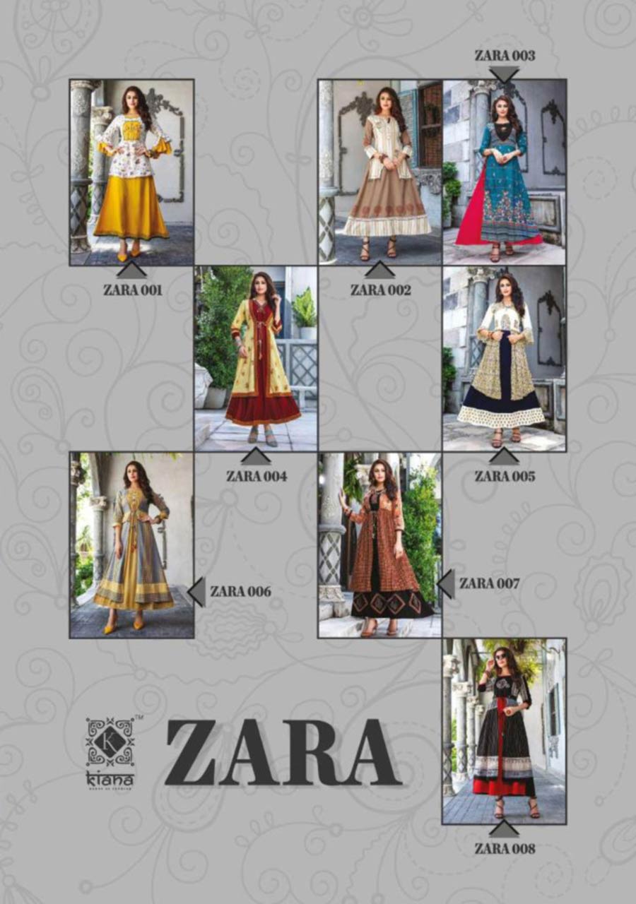 Kiana Zara Rayon Cotton Kurti Manufacturer Kiana Zara Rayon Cotton Kurti Manufacturer