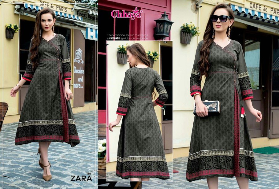 Zara Cotton Jagdamba Export Fancy Kurtis Catalog Zara Cotton Jagdamba Export Fancy Kurtis Catalog