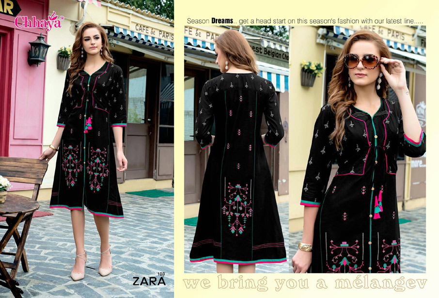 Zara Cotton Jagdamba Export Fancy Kurtis Catalog Zara Cotton Jagdamba Export Fancy Kurtis Catalog