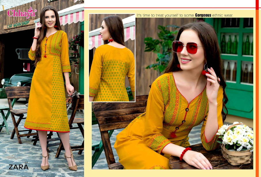 Zara Cotton Jagdamba Export Fancy Kurtis Catalog Zara Cotton Jagdamba Export Fancy Kurtis Catalog