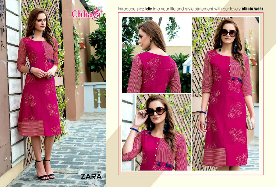 Zara Cotton Jagdamba Export Fancy Kurtis Catalog Zara Cotton Jagdamba Export Fancy Kurtis Catalog
