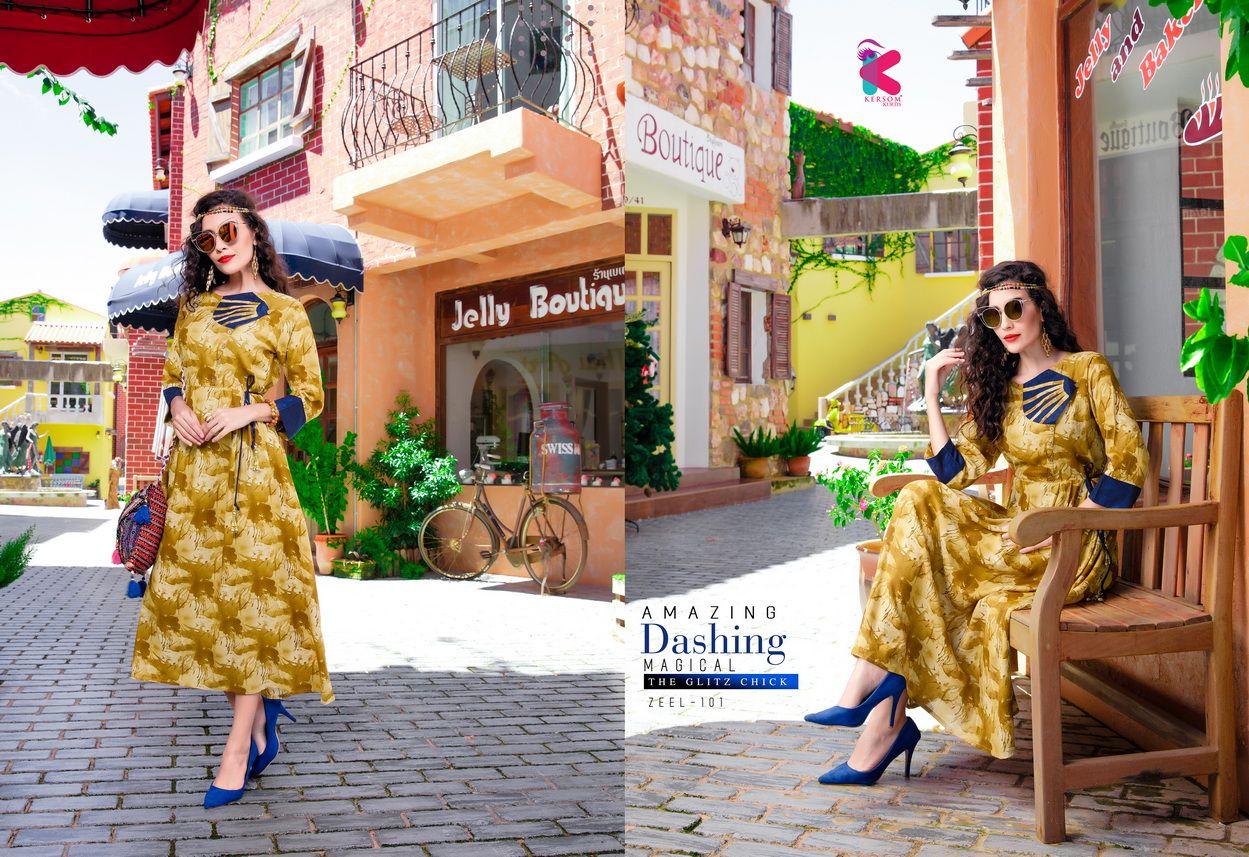 Zeel Cotton Printed Kersom Design Kurti Catalog Zeel Cotton Printed Kersom Design Kurti Catalog