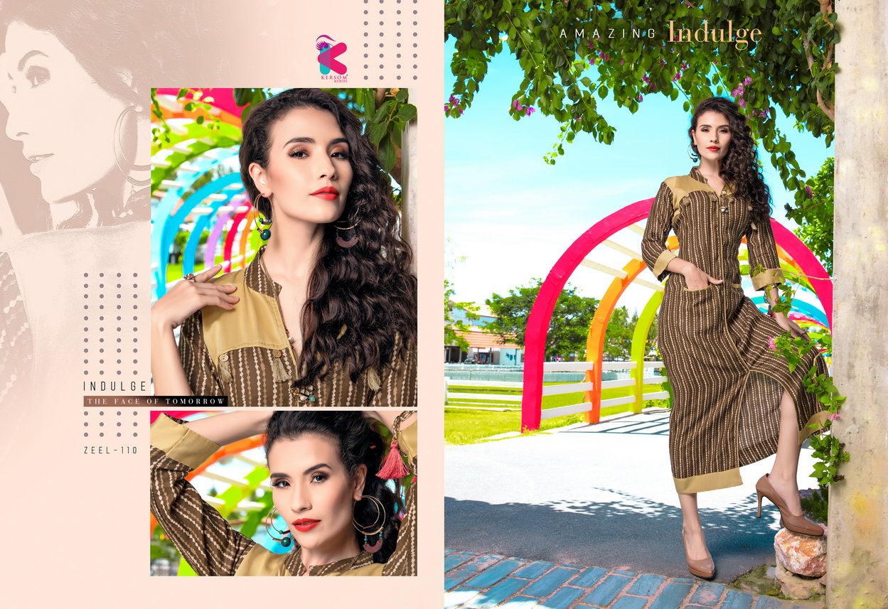 Zeel Cotton Printed Kersom Design Kurti Catalog Zeel Cotton Printed Kersom Design Kurti Catalog