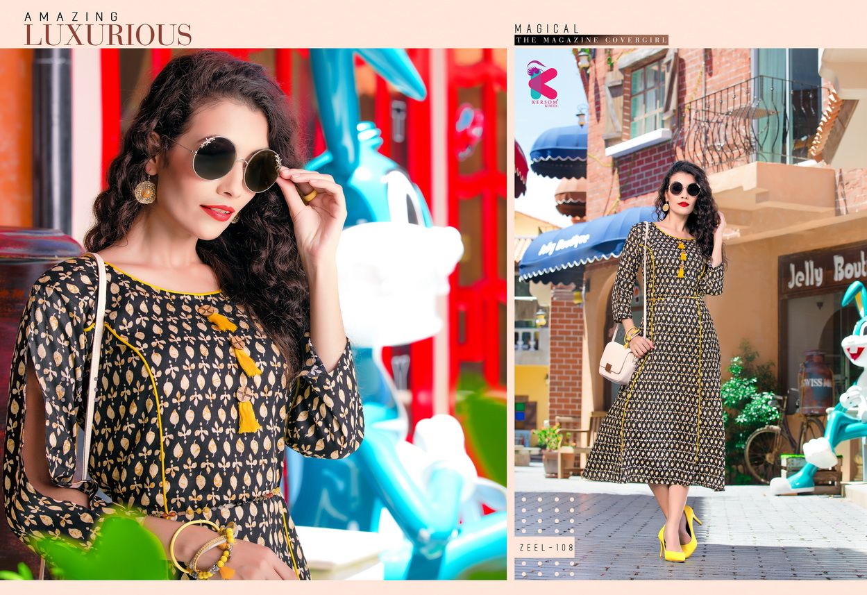 Zeel Cotton Printed Kersom Design Kurti Catalog Zeel Cotton Printed Kersom Design Kurti Catalog