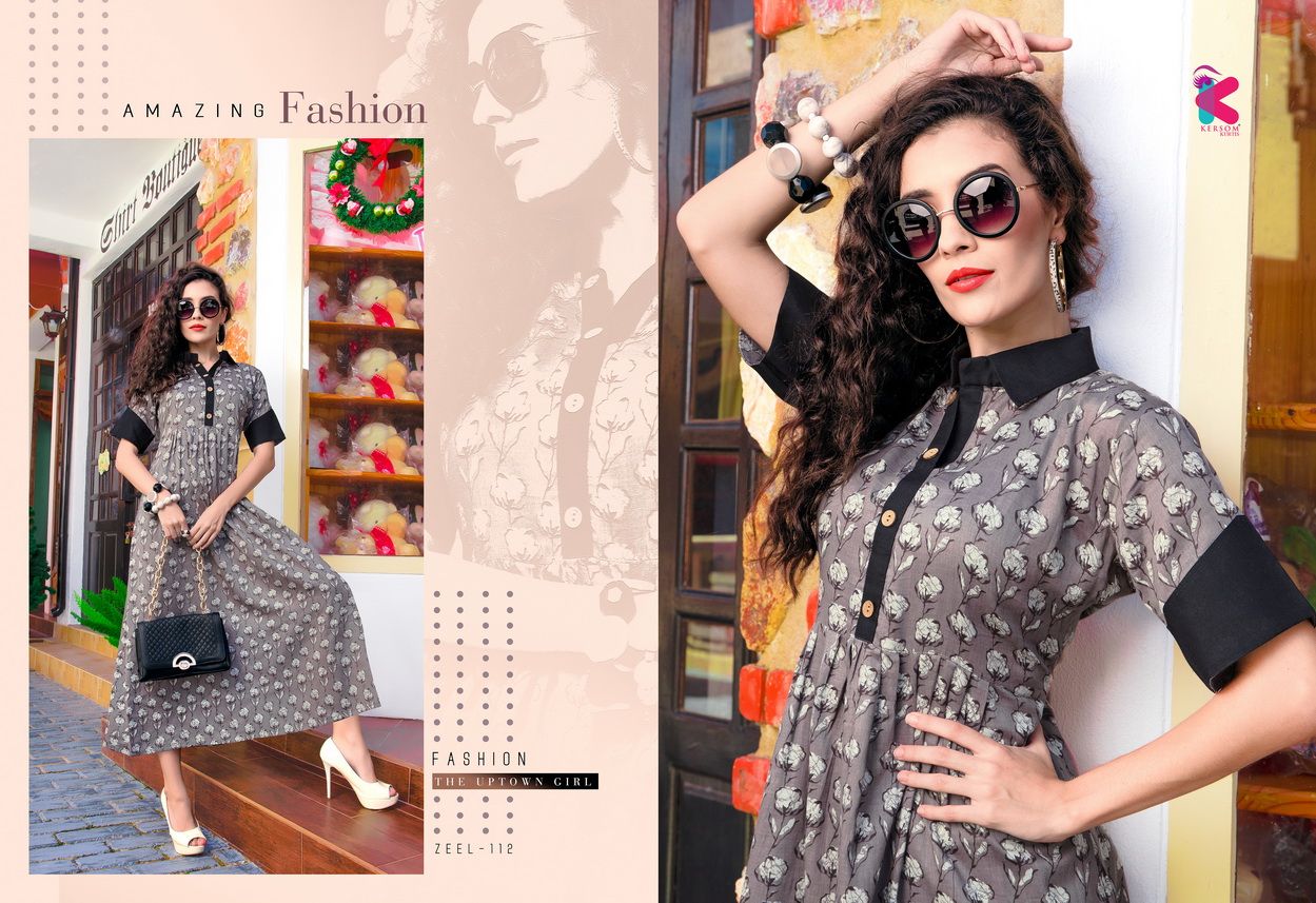 Zeel Cotton Printed Kersom Design Kurti Catalog Zeel Cotton Printed Kersom Design Kurti Catalog