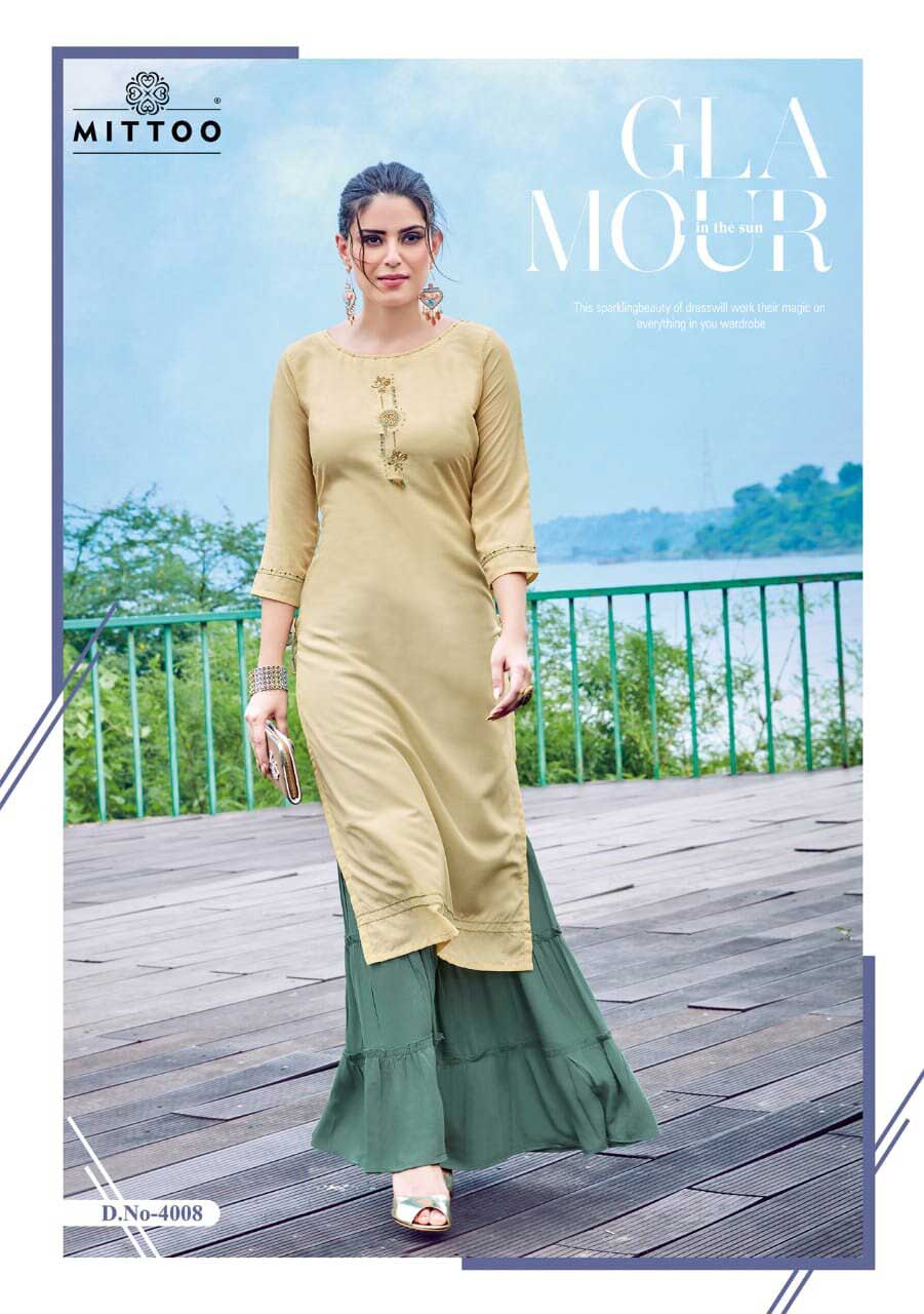 Mittoo Zoori Rayon Crepe Wholesale Kurti Mittoo Zoori Rayon Crepe Wholesale Kurti