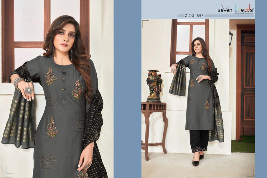 Zuri Riva Viscose Silk Designer Kurtis Zuri Riva Viscose Silk Designer Kurtis