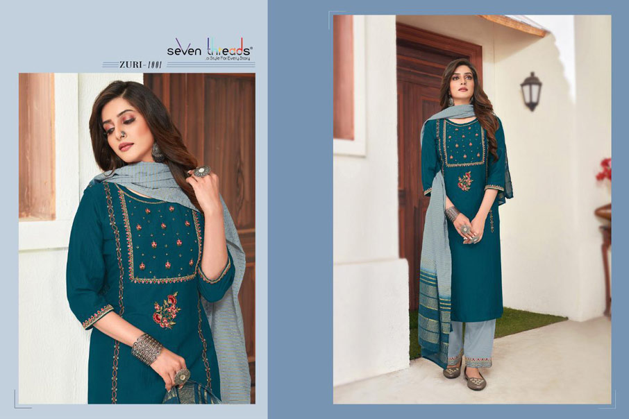 Zuri Riva Viscose Silk Designer Kurtis Zuri Riva Viscose Silk Designer Kurtis