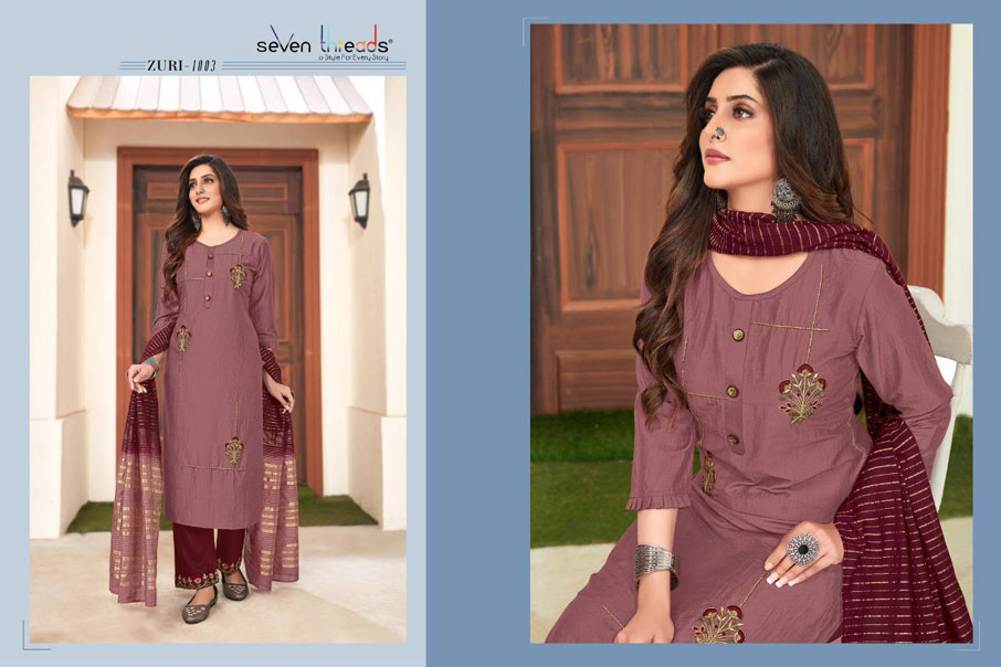 Zuri Riva Viscose Silk Designer Kurtis Zuri Riva Viscose Silk Designer Kurtis