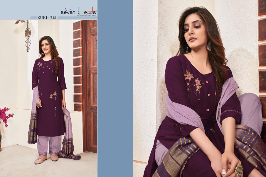 Zuri Riva Viscose Silk Designer Kurtis Zuri Riva Viscose Silk Designer Kurtis