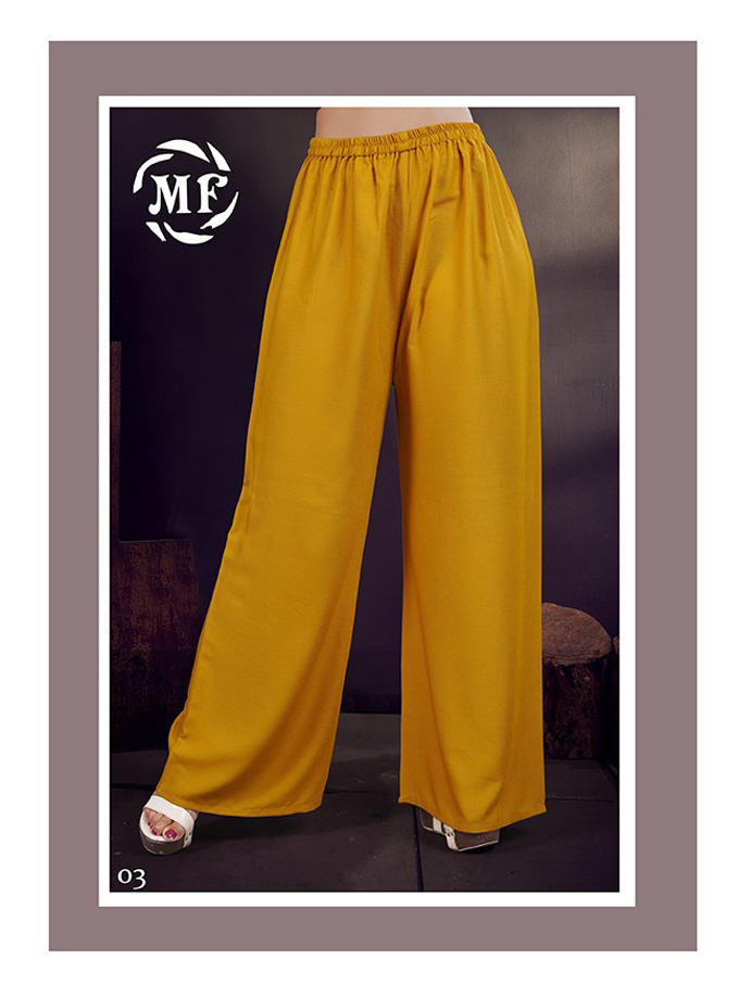 Mansi Rayon Dyed Wholesale Palazzo-1 Sets Mansi Rayon Dyed Wholesale Palazzo-1 Sets