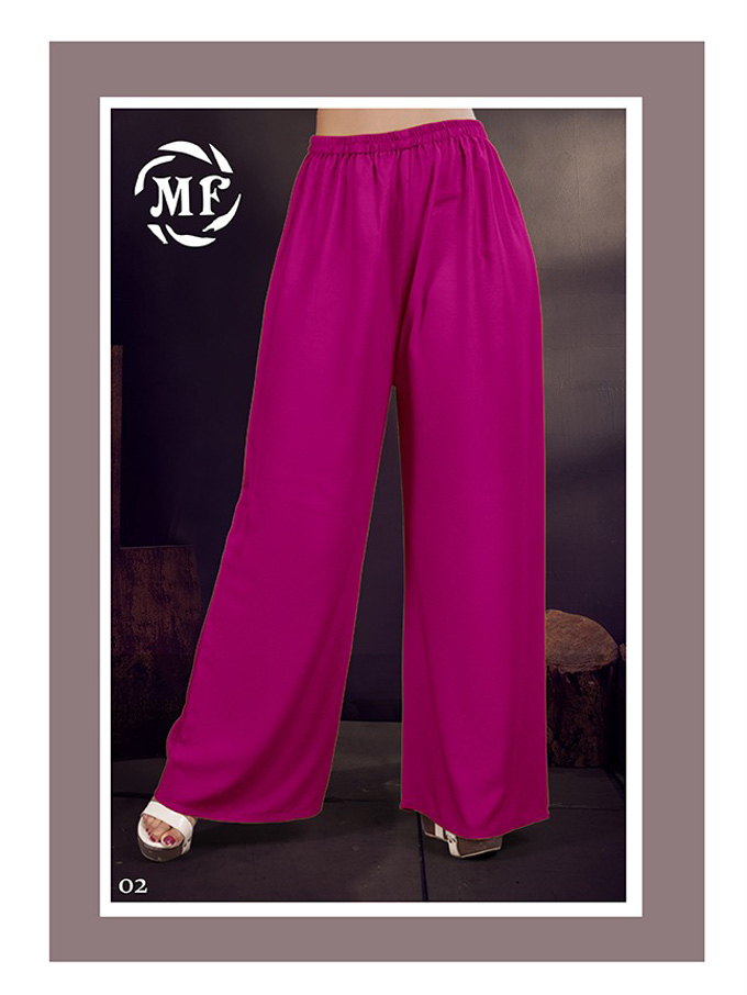 Mansi Rayon Dyed Wholesale Palazzo-1 Sets Mansi Rayon Dyed Wholesale Palazzo-1 Sets