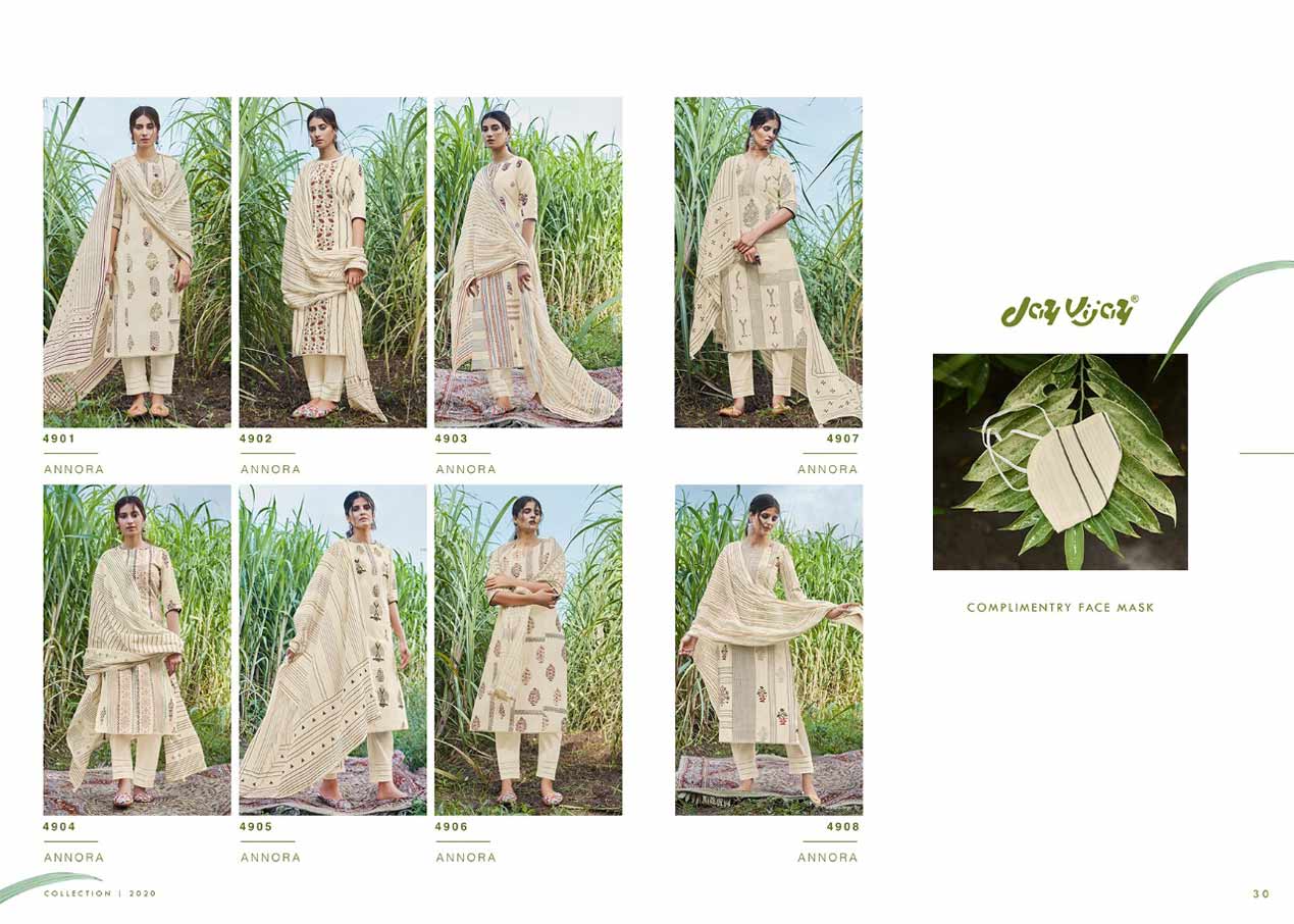 Annora Cotton Block Print Salwar Suit Catalog Annora Cotton Block Print Salwar Suit Catalog