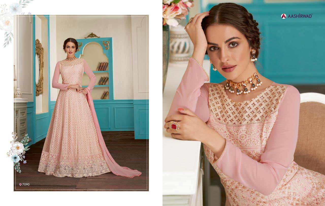 Aashirwad Anushka Stunning Look Salwar Suits Aashirwad Anushka Stunning Look Salwar Suits