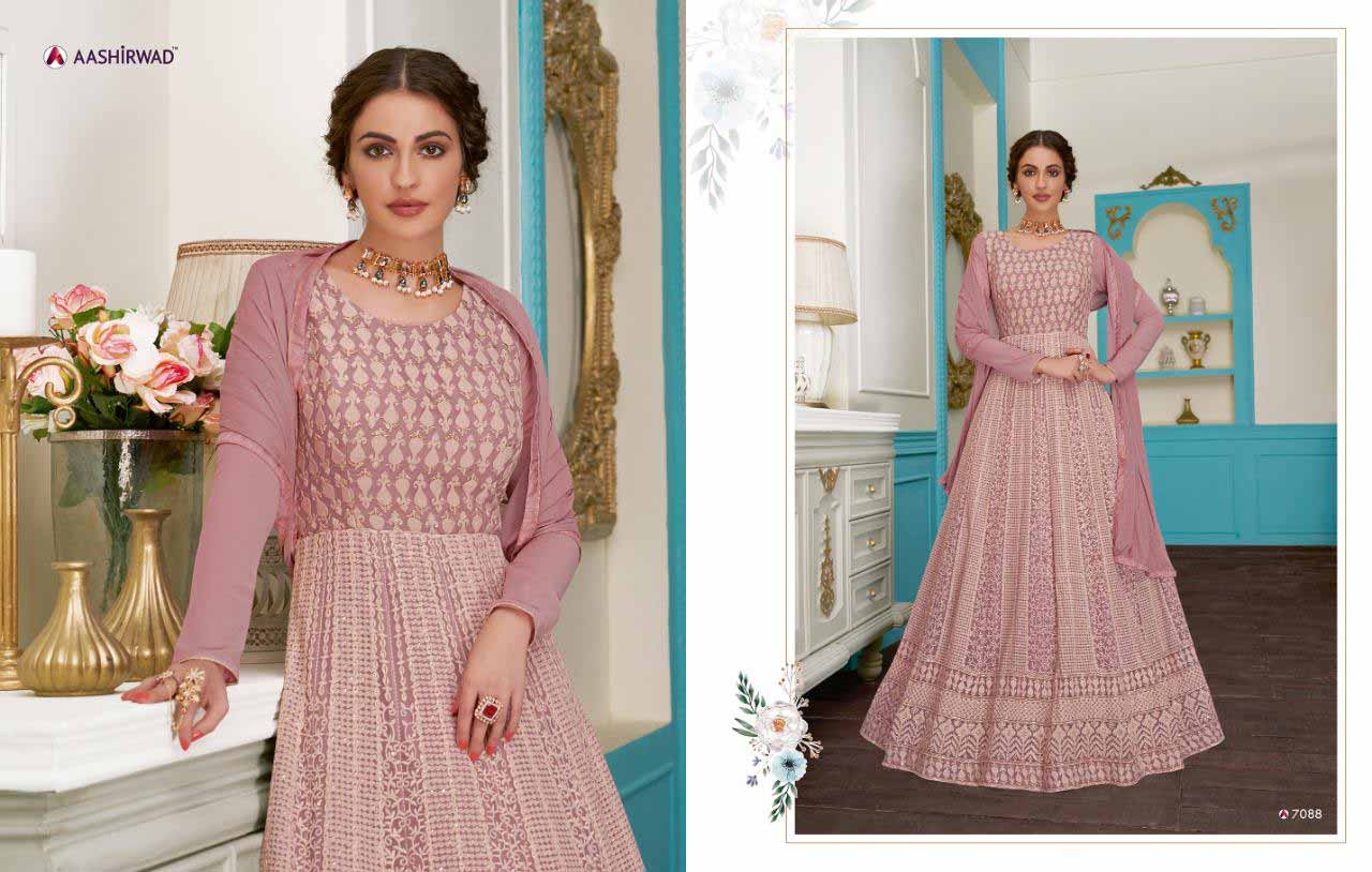 Aashirwad Anushka Stunning Look Salwar Suits Aashirwad Anushka Stunning Look Salwar Suits