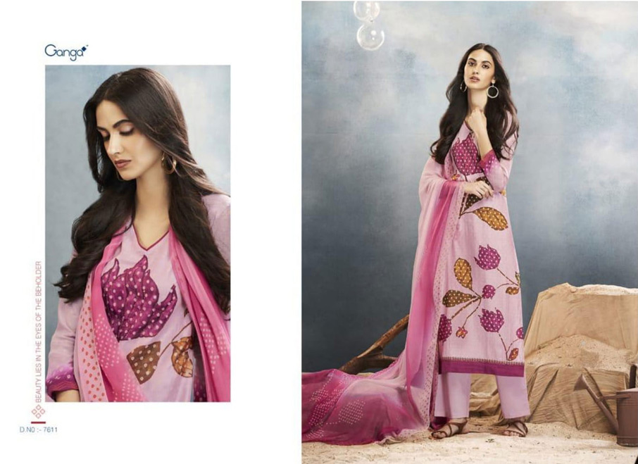 Aster By Ganga Silk Digital Printed Salwar Suits Collection Aster By Ganga Silk Digital Printed Salwar Suits Collection