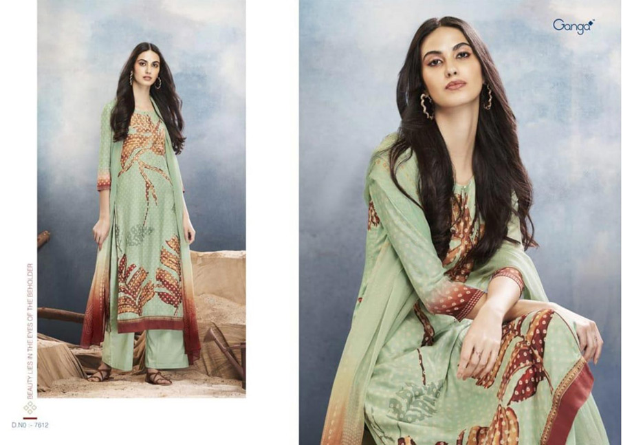 Aster By Ganga Silk Digital Printed Salwar Suits Collection Aster By Ganga Silk Digital Printed Salwar Suits Collection