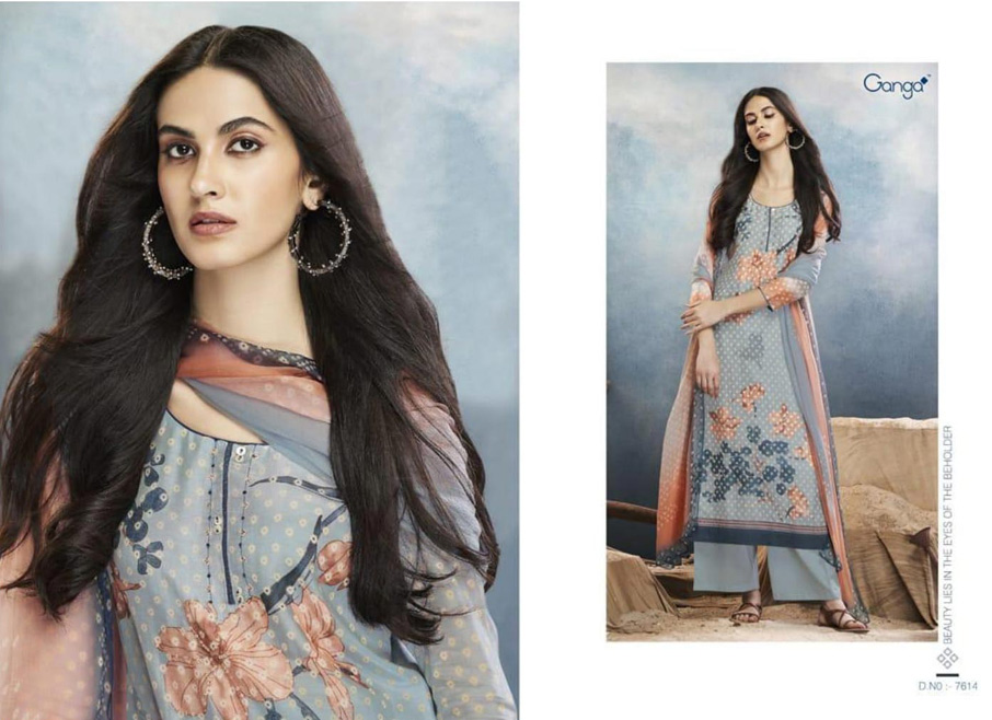 Aster By Ganga Silk Digital Printed Salwar Suits Collection Aster By Ganga Silk Digital Printed Salwar Suits Collection