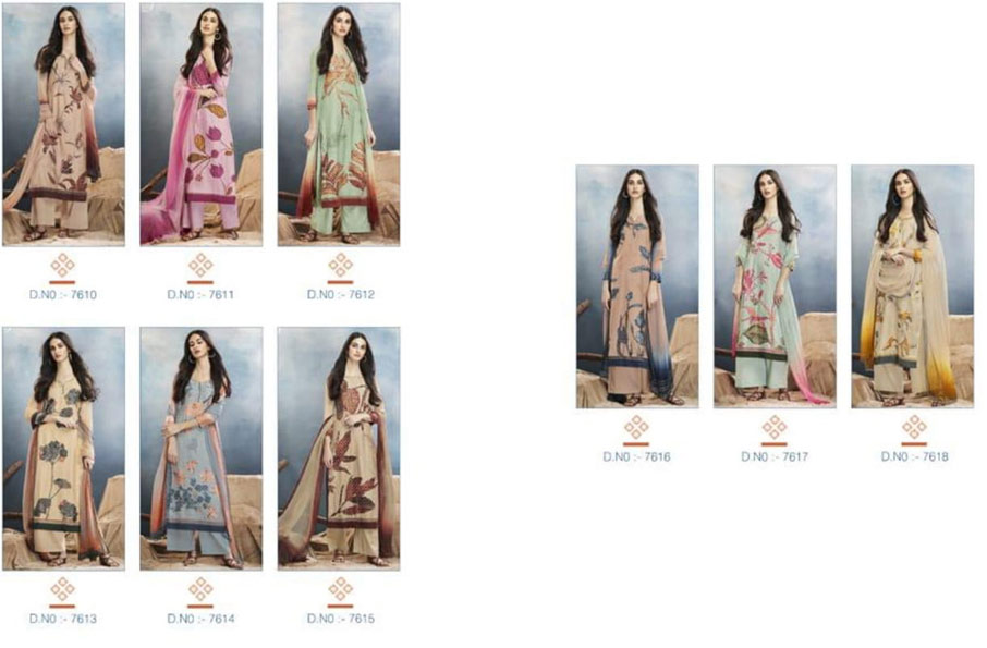 Aster By Ganga Silk Digital Printed Salwar Suits Collection Aster By Ganga Silk Digital Printed Salwar Suits Collection