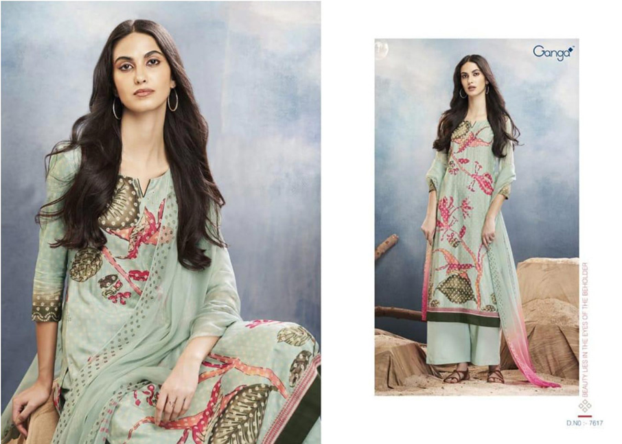 Aster By Ganga Silk Digital Printed Salwar Suits Collection Aster By Ganga Silk Digital Printed Salwar Suits Collection
