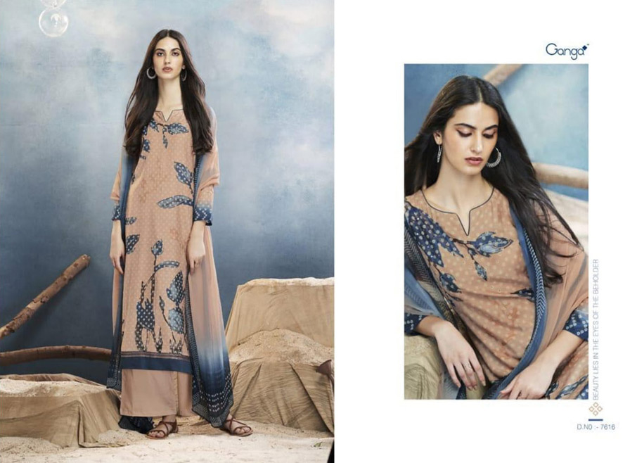 Aster By Ganga Silk Digital Printed Salwar Suits Collection Aster By Ganga Silk Digital Printed Salwar Suits Collection