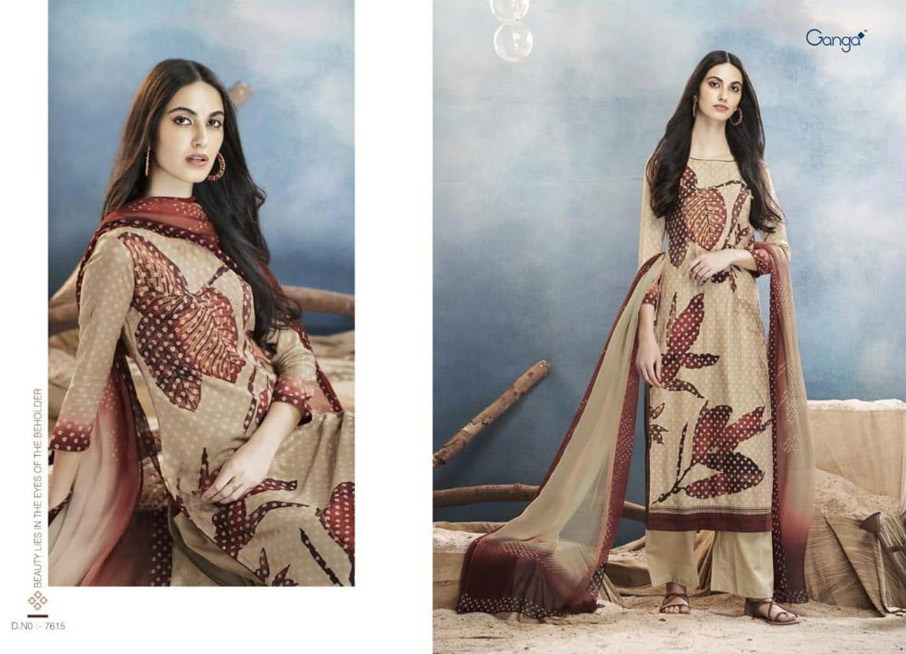 Aster By Ganga Silk Digital Printed Salwar Suits Collection Aster By Ganga Silk Digital Printed Salwar Suits Collection