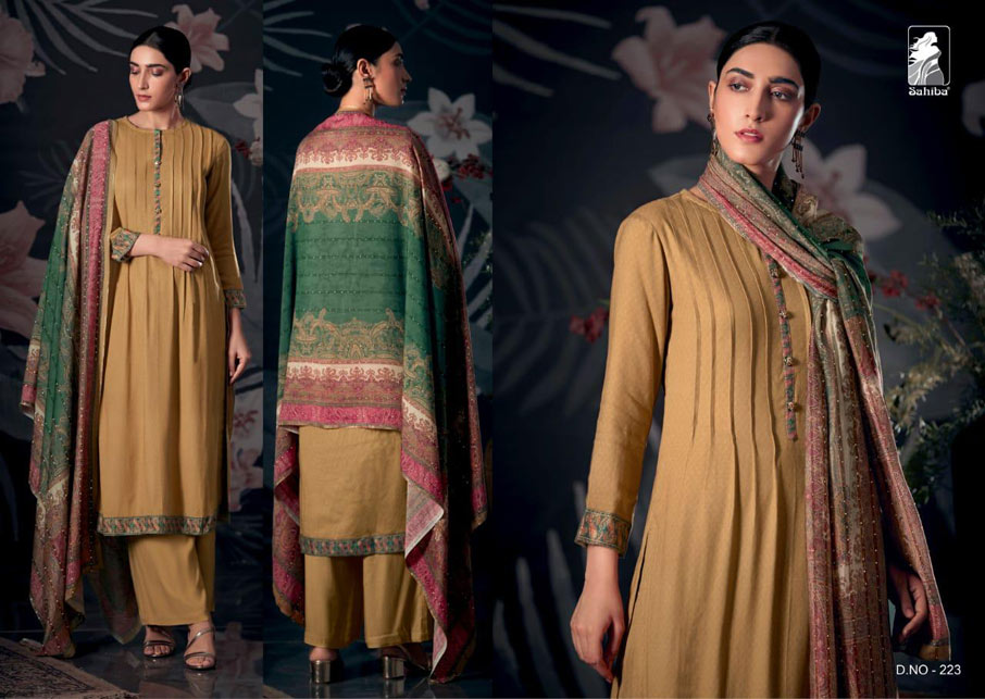 Cachmirah Cotton Satin Salwar Suits Apparels Cachmirah Cotton Satin Salwar Suits Apparels