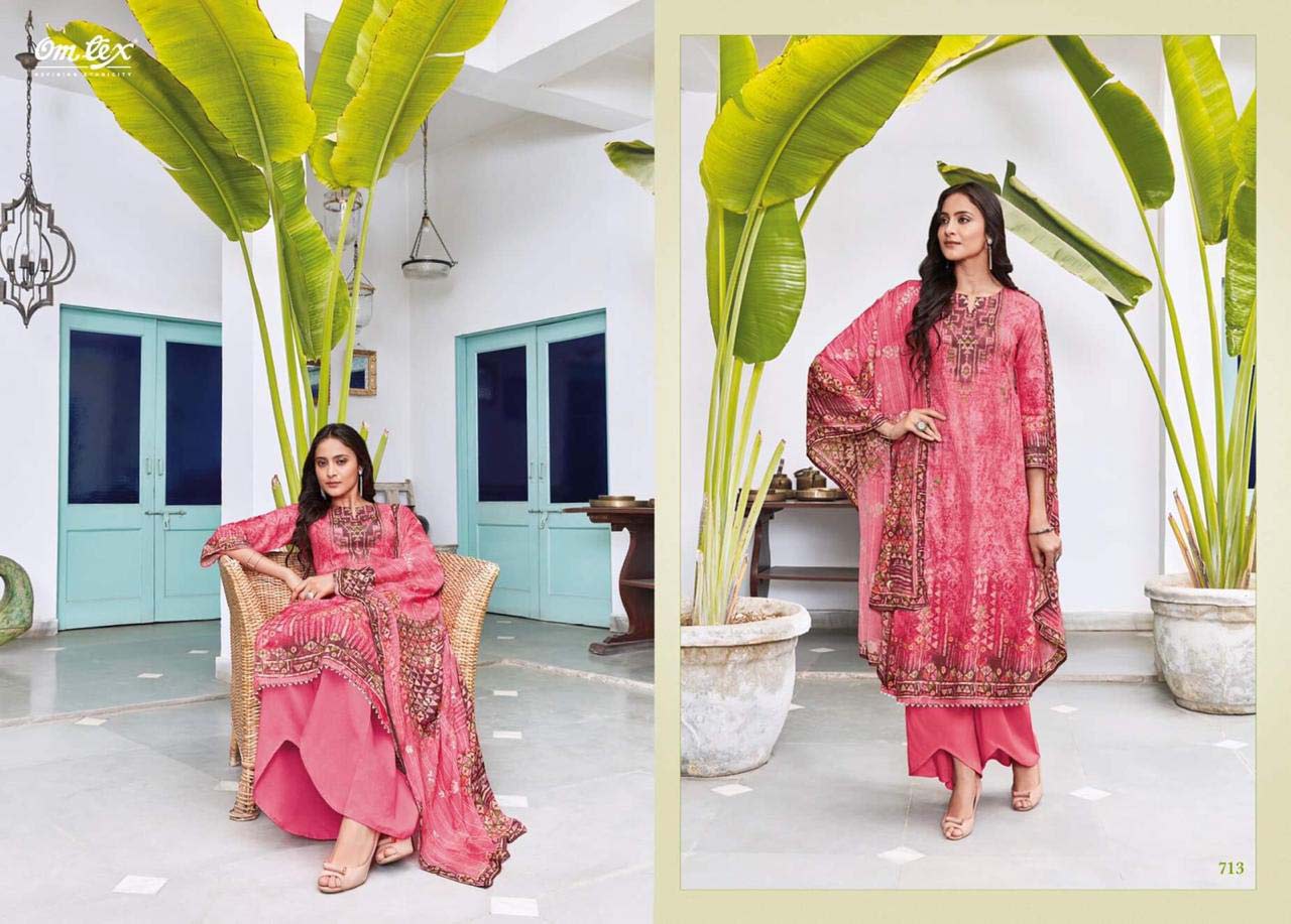 Omtex Elsa Digital Printed Cotton Salwar Kameez Collection Omtex Elsa Digital Printed Cotton Salwar Kameez Collection
