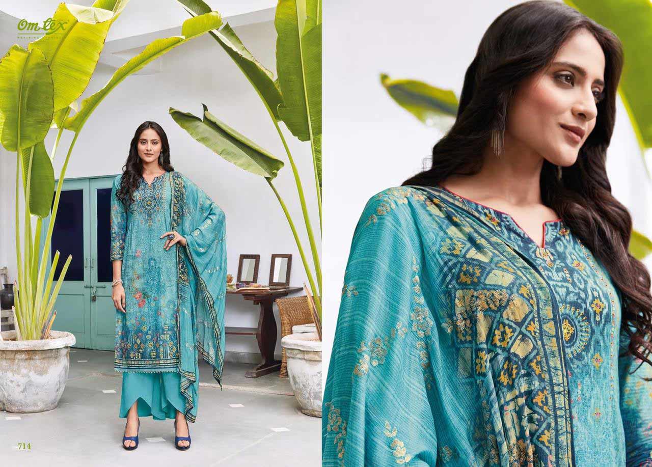 Omtex Elsa Digital Printed Cotton Salwar Kameez Collection Omtex Elsa Digital Printed Cotton Salwar Kameez Collection