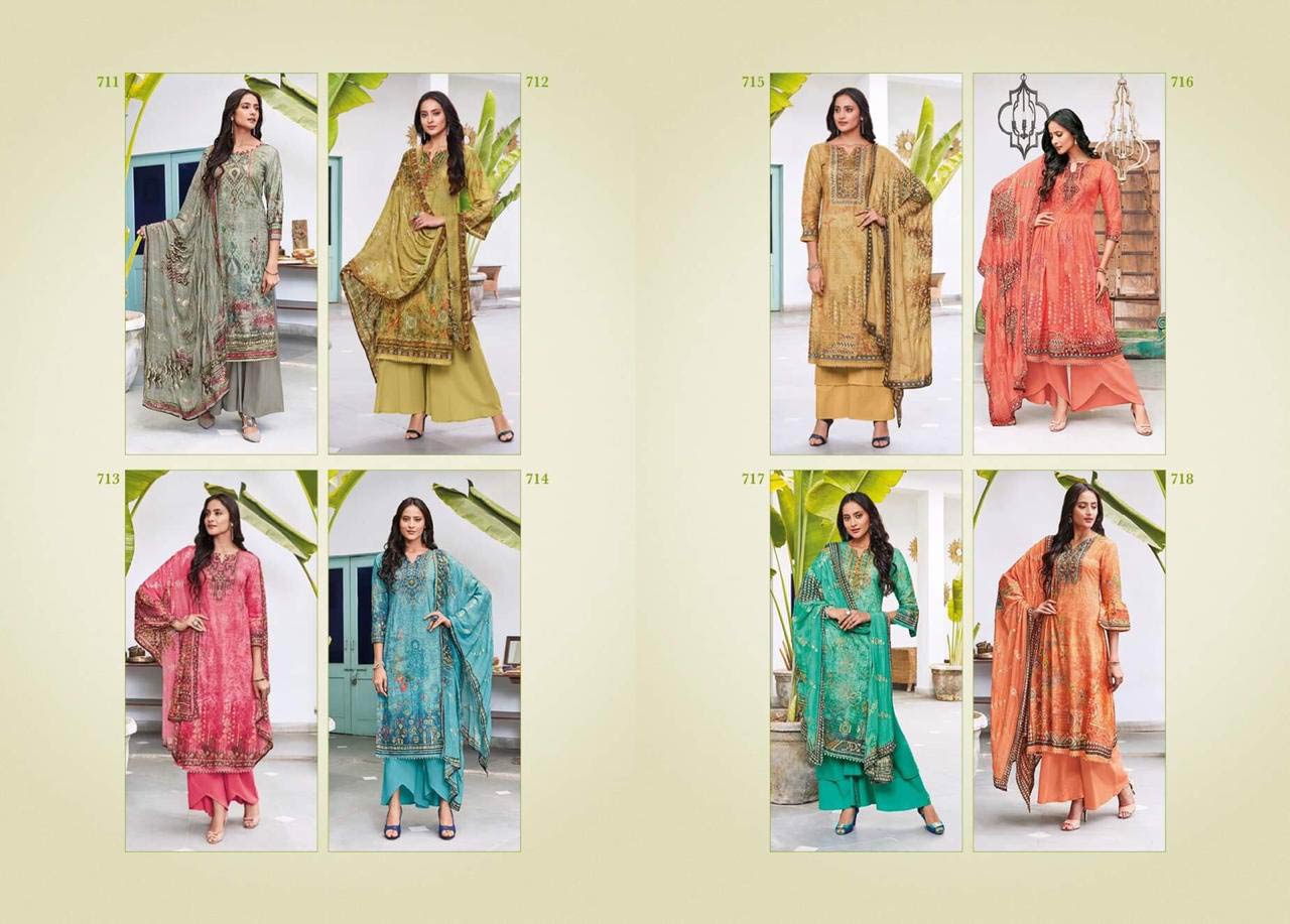 Omtex Elsa Digital Printed Cotton Salwar Kameez Collection Omtex Elsa Digital Printed Cotton Salwar Kameez Collection